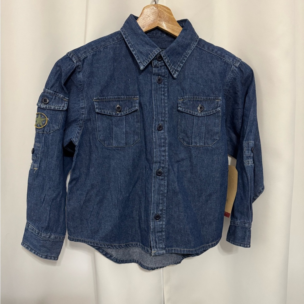 A.P.C.‎ Kids Dark Blue Jean Jacket